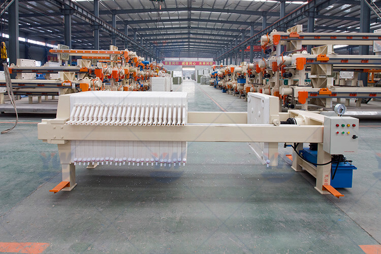 Semi Automatic Hydraulic Chamber Filter Press