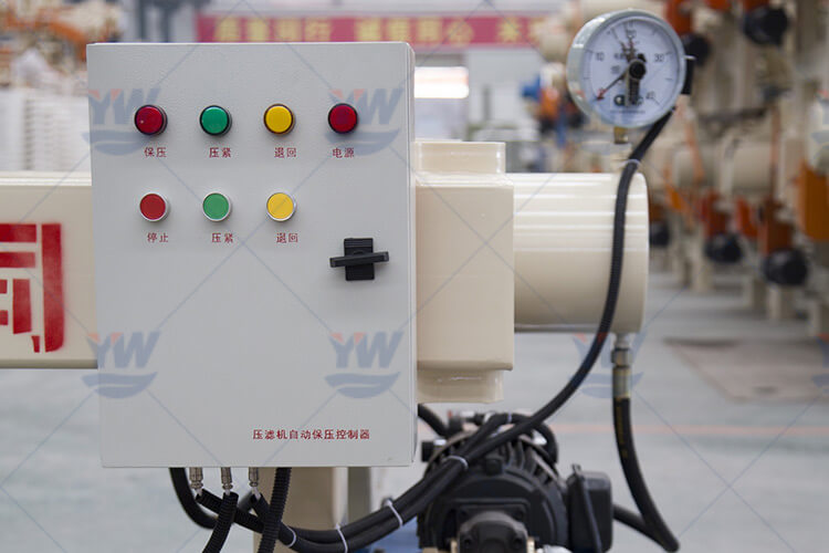 Semi Automatic Hydraulic Chamber Filter Press