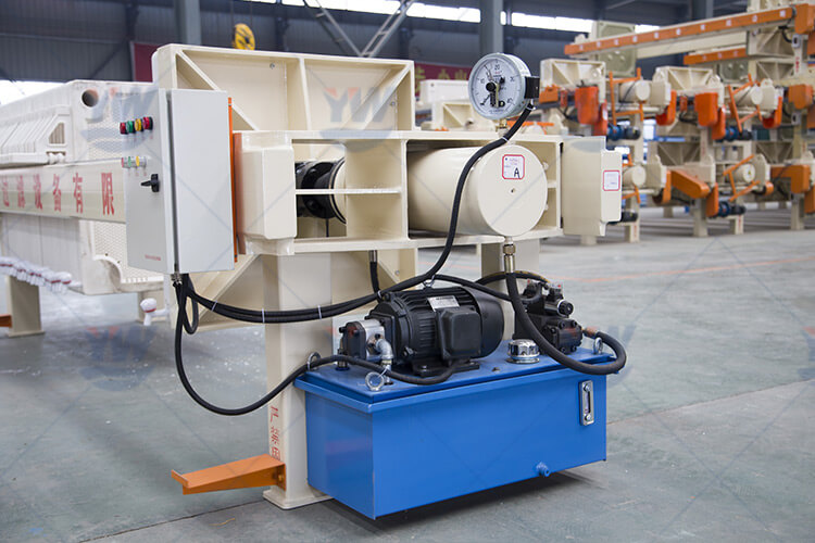 Semi Automatic Hydraulic Chamber Filter Press