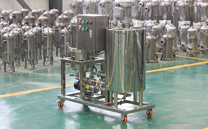 Vertical Diatomite filter