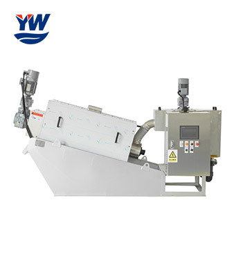 Volute Sludge Dewatering Machine