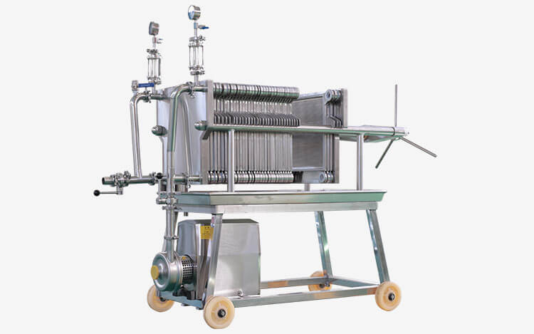 stainless steel plate and frame fine filter machine