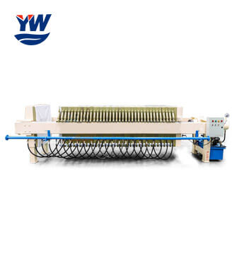 Membrane filter press for beer industry