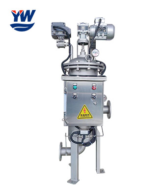 Automatic backwash strainer