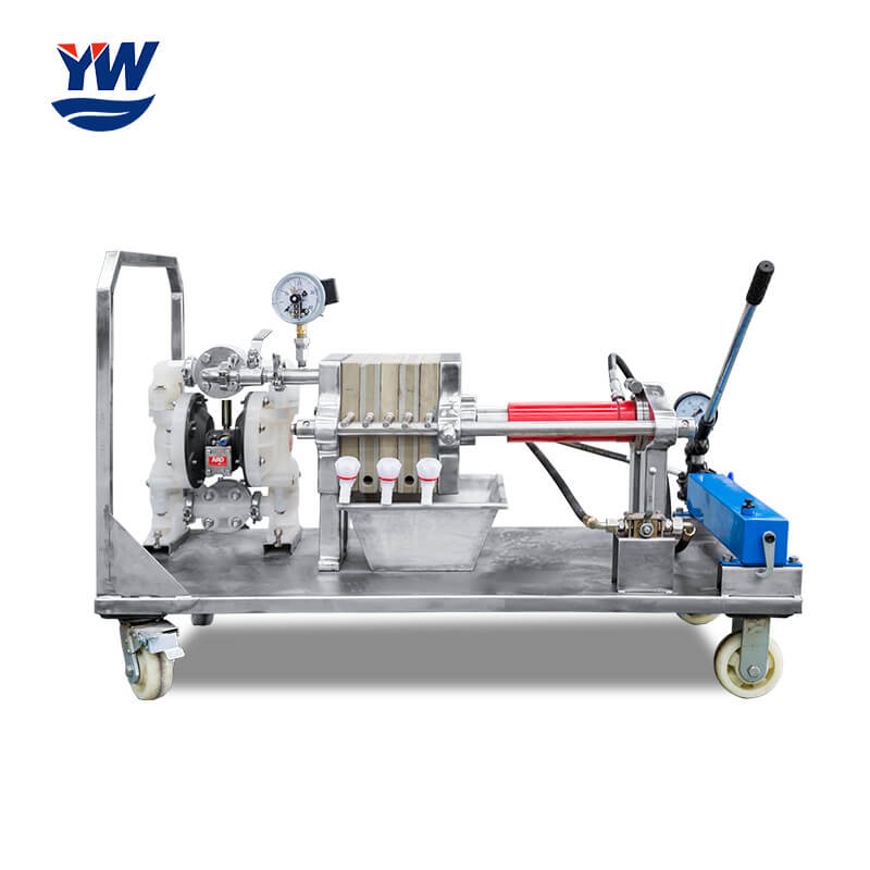 Small Scale Membrane Filter Press For Laboratory