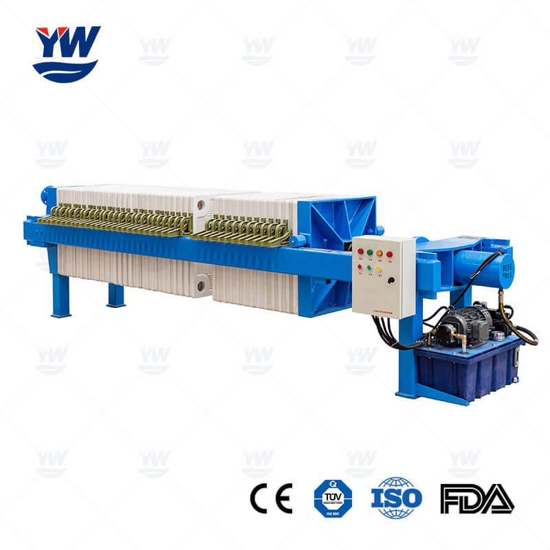 Semi Automatic Hydraulic Plate and Frame Filter Press
