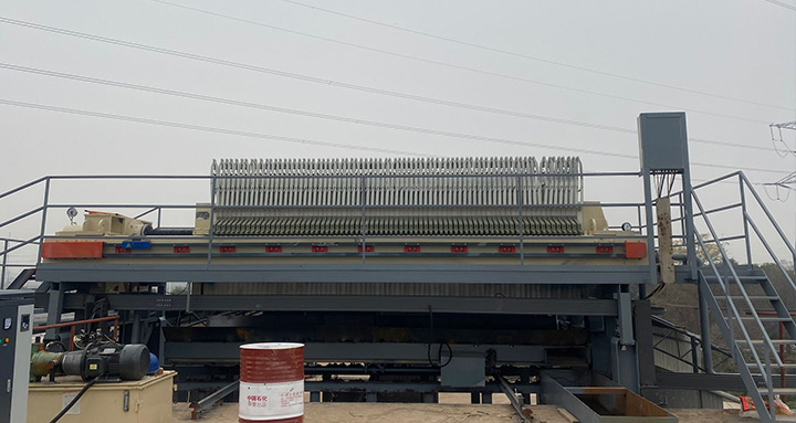 filter press for petrochemical industry