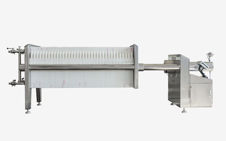 Depth filter press