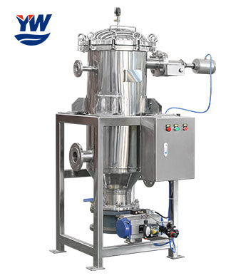 Stainless steel automatic PLC control vertical pressure leaf filter