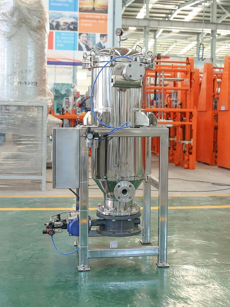 automatic vertical pressure leaf filter