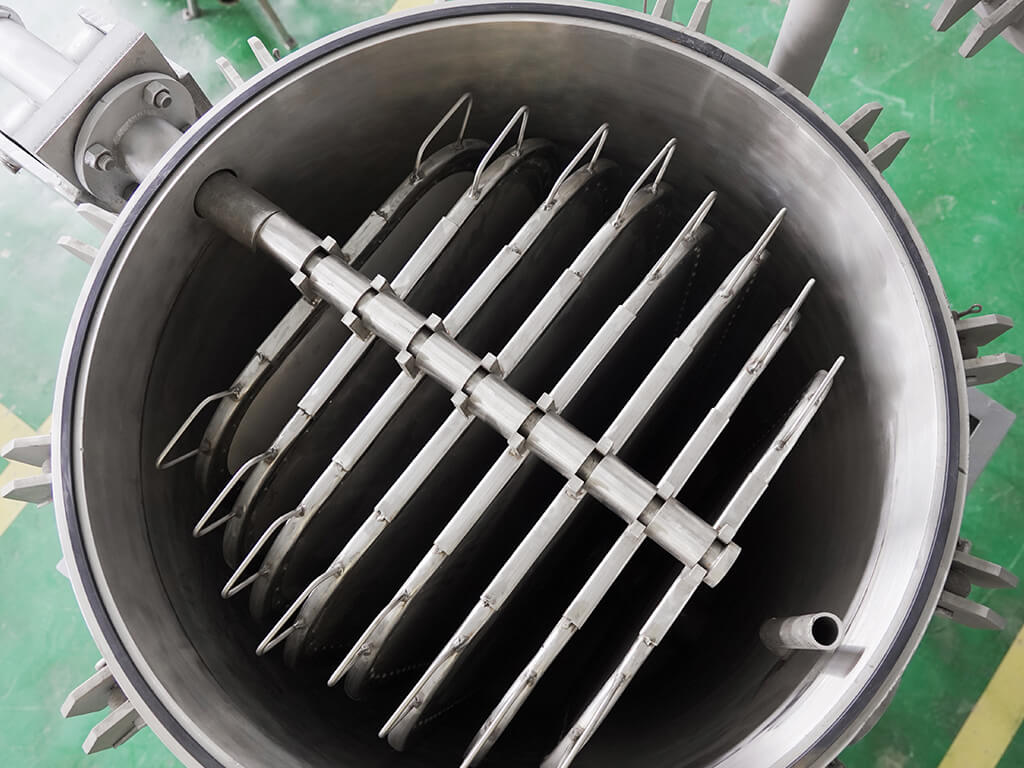 automatic vertical pressure leaf filter