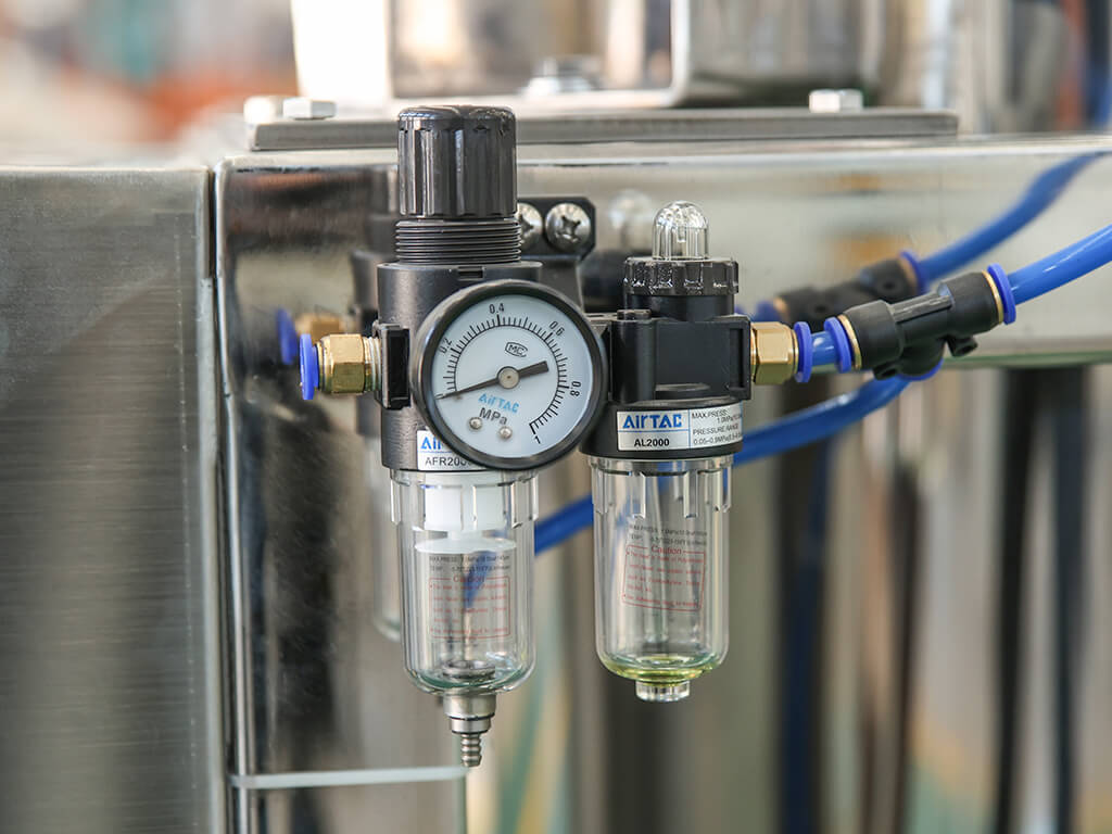 automatic vertical pressure leaf filter