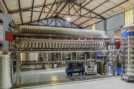 Filter Press for Rum lees filtration
