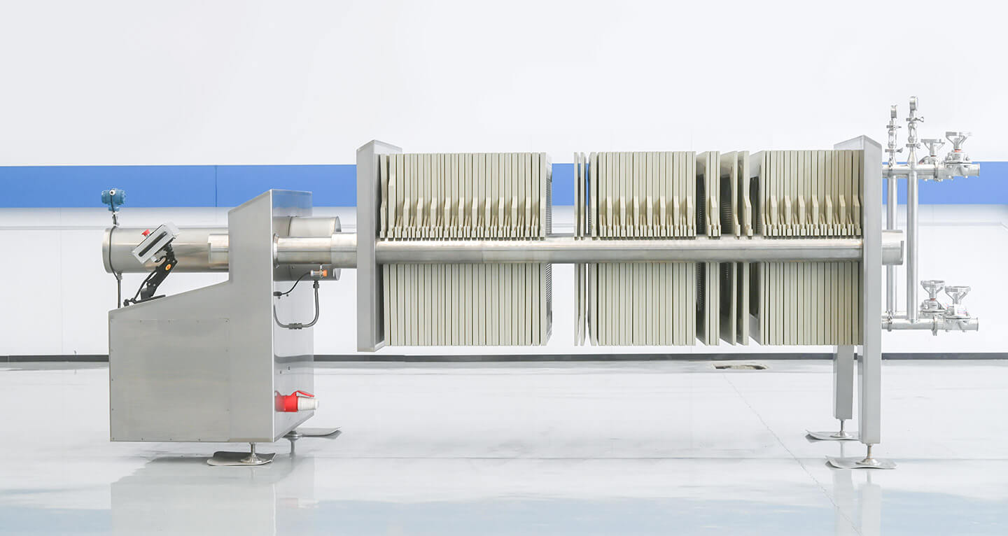 Depth Filter Press for Plasma Filtration