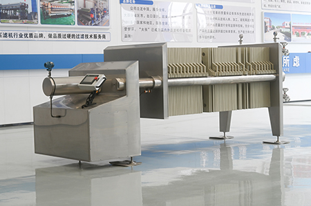 Depth Filter Press for Plasma Filtration