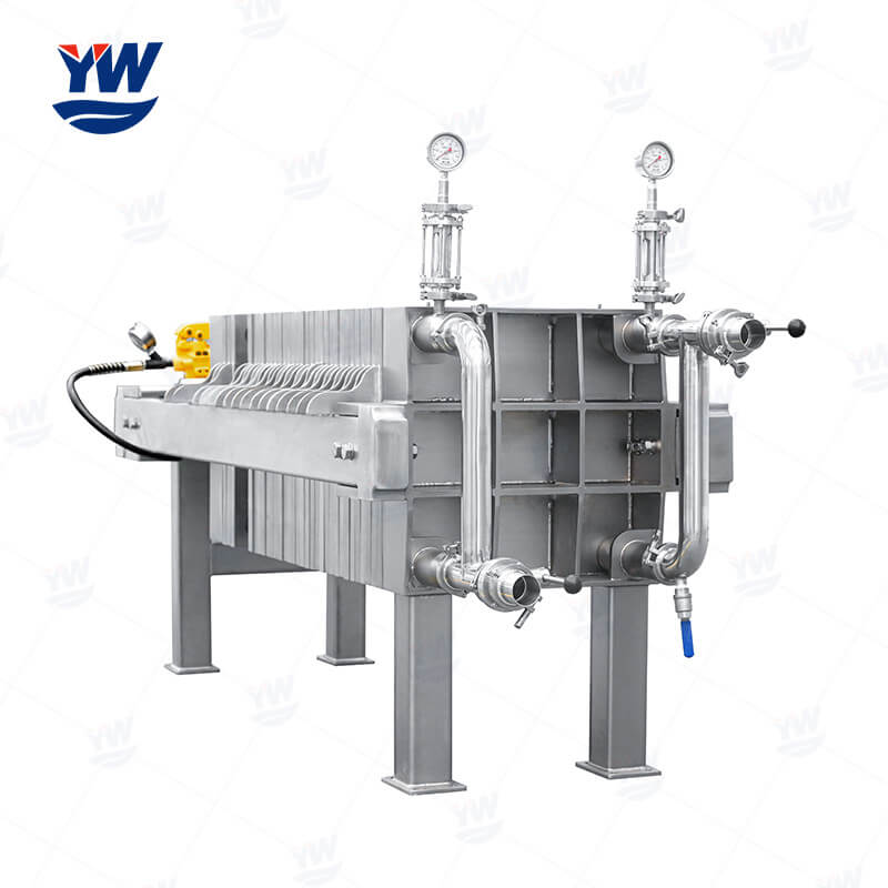 Manual Hydraulic Stainless Steel Plate and Frame Filter Press