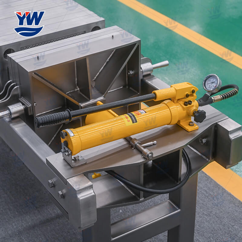 Manual Hydraulic Stainless Steel Plate and Frame Filter Press