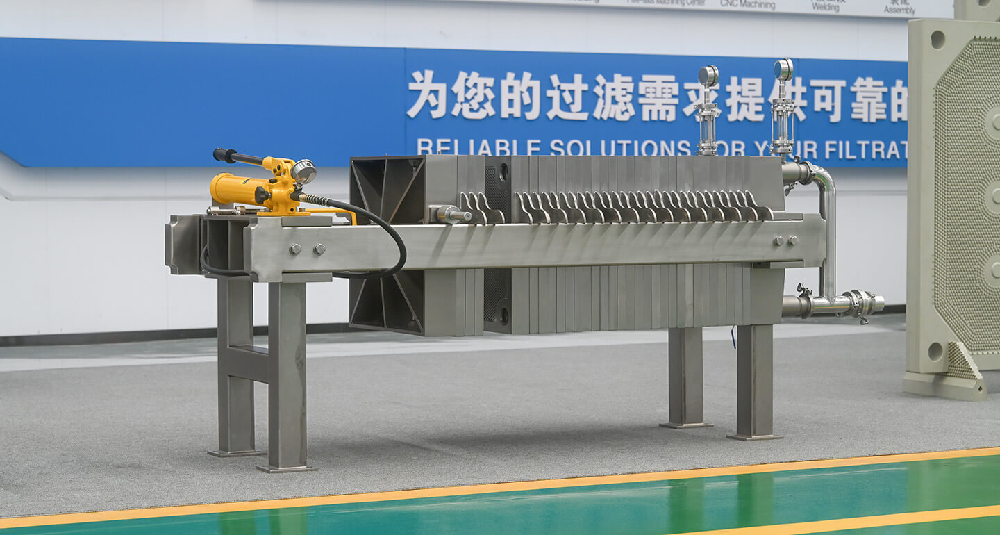 Manual Hydraulic Stainless Steel Plate and Frame Filter Press