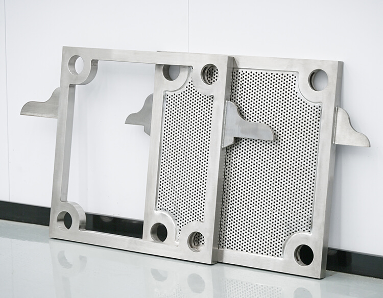 Manual Hydraulic Stainless Steel Plate and Frame Filter Press
