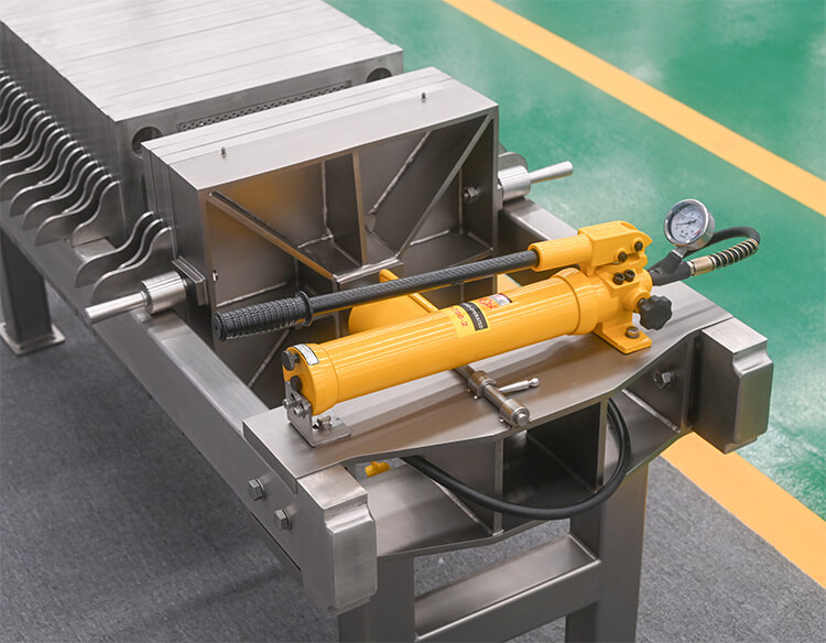 Manual Hydraulic Stainless Steel Plate and Frame Filter Press