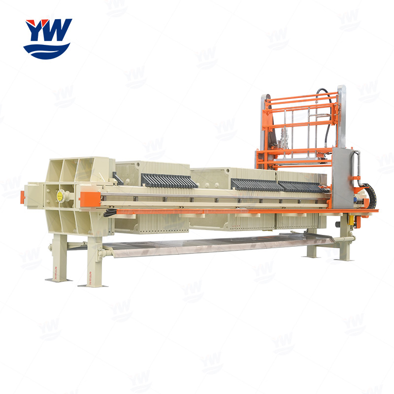 Automatic Chamber Filter Press for Mud Sewage Treatment with Automatic filter cloth washing system