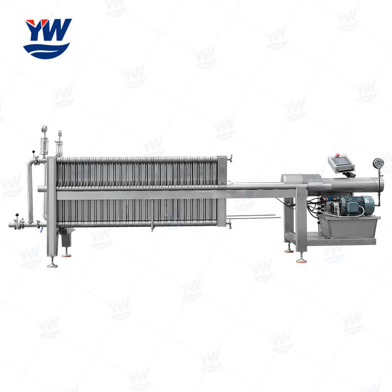 Automatic Hydraulic Filter Aids Precoted Plate and Frame Filter Press Machine