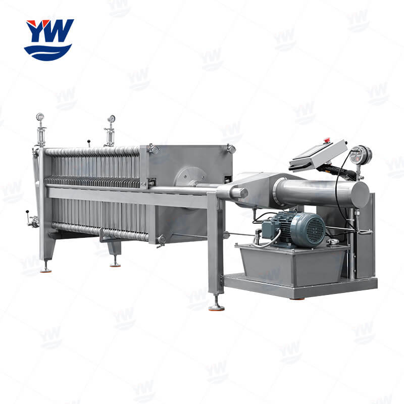 Automatic Hydraulic Filter Aids Precoted Plate and Frame Filter Press Machine